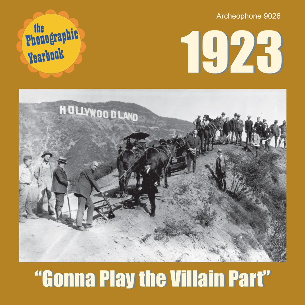 1923: "Gonna Play the Villain Part" (Various Artists)